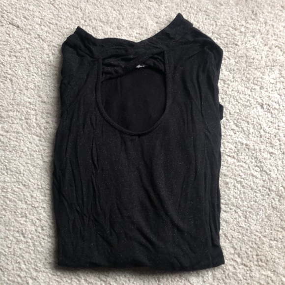 Black Sparkle Shirts. Size Small. - Picture 2 of 5